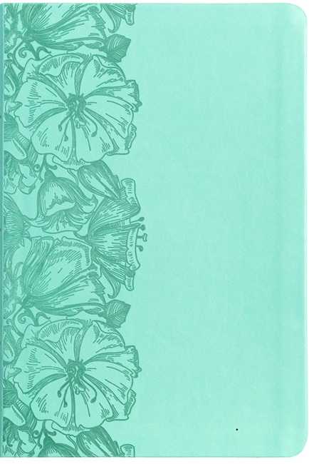 CSB Large Print Thinline Bible, Large Print (LeatherTouch, Light Teal) - Bulk Case of 18