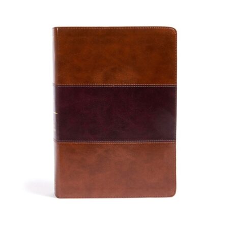 KJV Super Giant Print Reference Bible, Giant Print, (LeatherTouch, Saddle Brown) - Bulk Case of 10