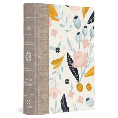 ESV Large Print Compact Bible (Hardcover, Spring Bloom) - Bulk Case of 28