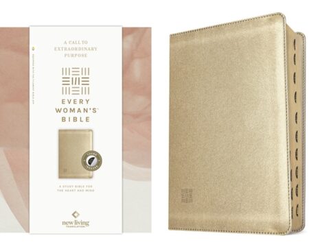 NLT Every Woman's Bible, Filament Enabled, Indexed (Imitation Leather, Soft Gold) - Bulk Case of 10
