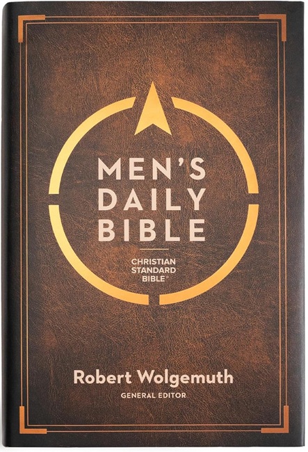 CSB Men's Daily Bible (Hardcover) - Bulk Case of 12