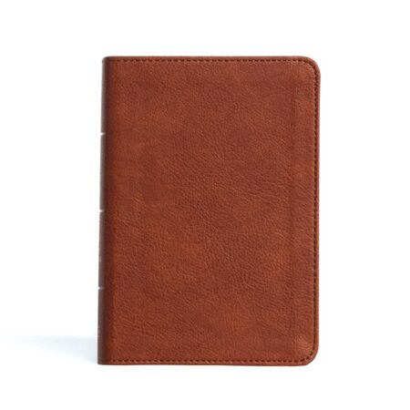 KJV Large Print Compact Reference Bible, Large Print (Leather Touch, Burnt Sienna) - Bulk Case of 24