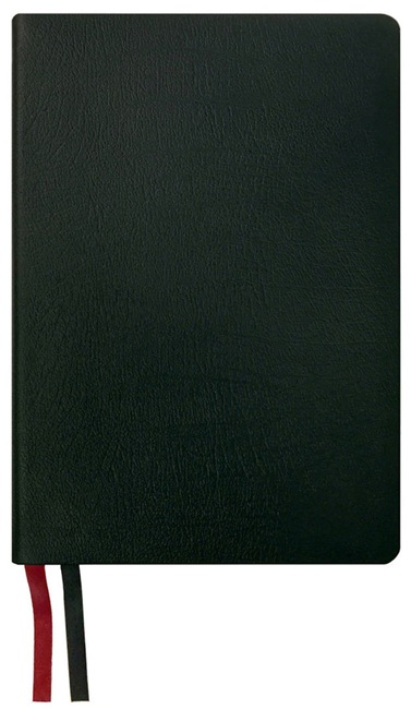 NASB Giant Print Text Bible, Giant Print (Genuine Leather, Black) - Bulk Case of 8