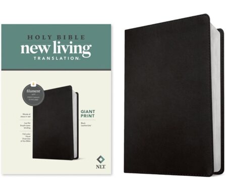 NLT Giant Print Bible, Filament Enabled (Imitation Leather, Black) - Bulk Case of 12