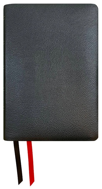 NASB 2020 Large Print Ultrathin Reference Bible (Genuine Leather, Black) - Bulk Case of 8