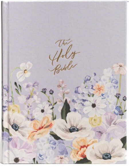 CSB Notetaking Bible, Large Print (Cloth over Board, Lavender/Peach) - Bulk Case of 8