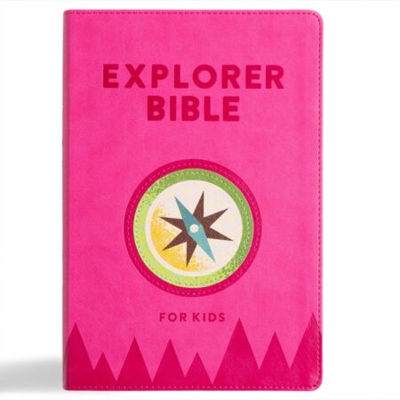 KJV Explorer Bible for Kids (LeatherTouch, Pink Compass) - Bulk Case of 12