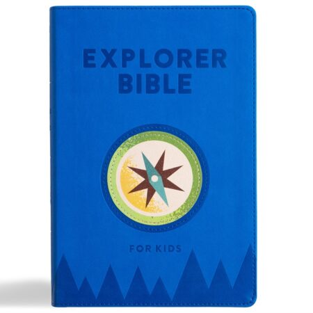 KJV Explorer Bible for Kids (LeatherTouch, Blue Compass) - Bulk Case of 12