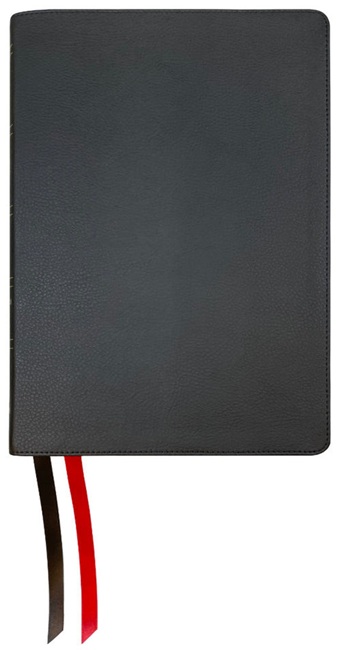 NASB Side-Column Reference Bible, Reference (Genuine Leather, Black) - Bulk Case of 8