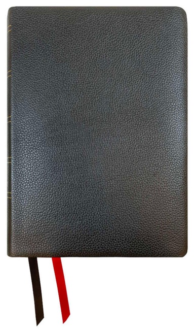 NASB Wide Margin Reference Bible, 2020 (Genuine Leather, Black) - Bulk Case of 8