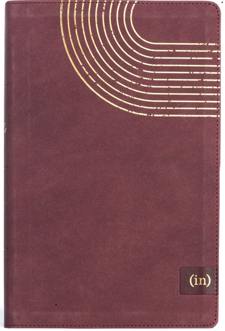 CSB (in)courage Devotional Bible (LeatherTouch, Bordeaux) - Bulk Case of 10