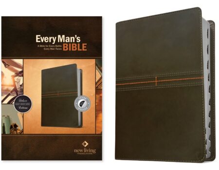 NLT Every Man's Bible, Indexed (Imitation Leather, East-West Grey) - Bulk Case of 12