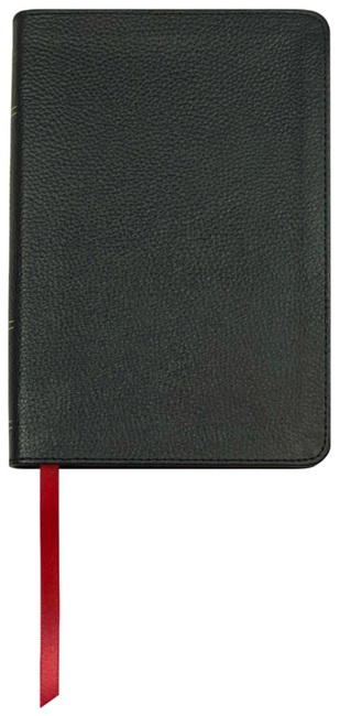 NASB Compact Text Bible, Standard Print (Genuine Leather, Black) - Bulk Case of 24