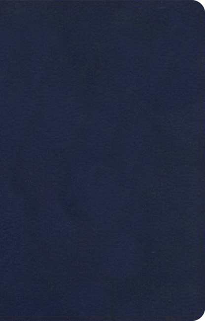KJV Single-Column Compact Bible (LeatherTouch, Navy) - Bulk Case of 24