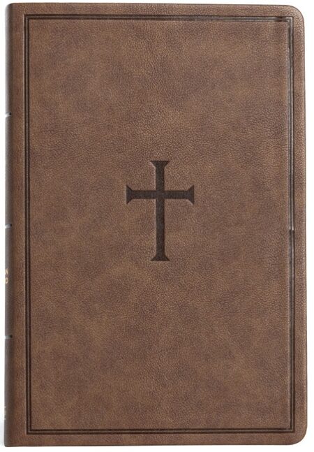 CSB Giant Print Reference Bible, Thumb Indexed (LeatherTouch, Brown) - Bulk Case of 12