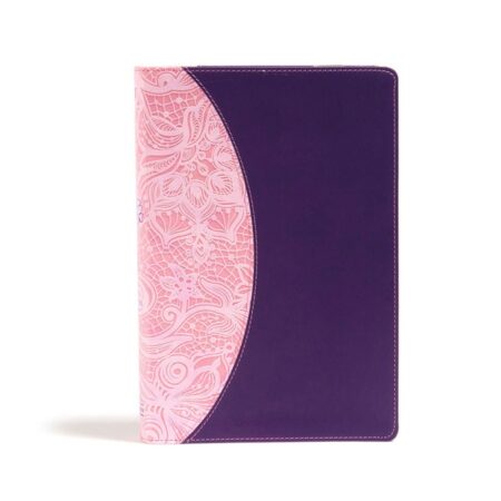 KJV One Big Story Bible (LeatherTouch, Pink/Purple) - Bulk Case of 18