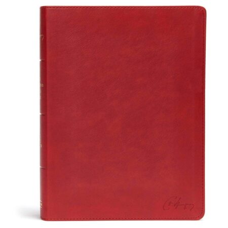 KJV Spurgeon Study Bible (LeatherTouch, Crimson) - Bulk Case of 12