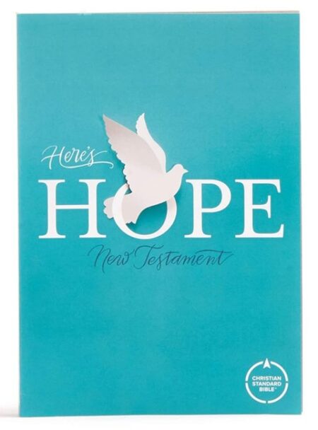 CSB Here's Hope New Testament (Paperback) - Bulk Case of 48