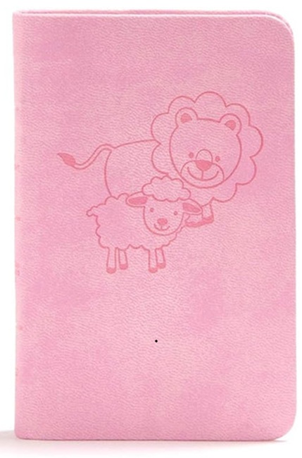 CSB Baby's New Testament with Psalms, Ages 2-4 (LeatherTouch, Pink) - Bulk Case of 180