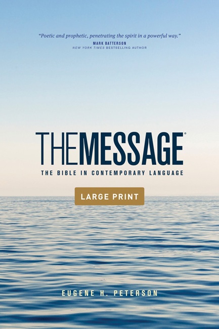 The Message Outreach Edition, Large Print - Case of 10