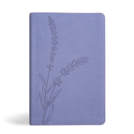 KJV Personal Size Giant Print Bible, Indexed (LeatherTouch, Lavender) - Bulk Case of 18
