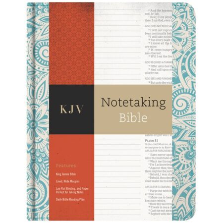 KJV Notetaking Bible (Cloth over Board, Blue) - Bulk Case of 24