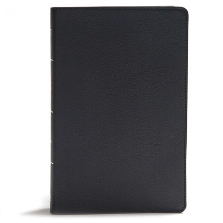 KJV Giant Print Reference Bible, Thumb Indexed (Genuine Leather, Black) - Bulk Case of 12