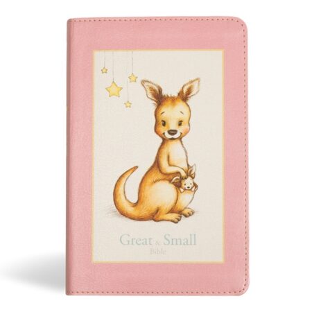 KJV Great and Small Bible, Children (LeatherTouch, Pink) - Bulk Case of 28