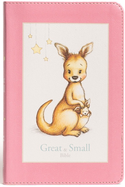 CSB Great and Small Bible, Baby (LeatherTouch, Pink) - Bulk Case of 28