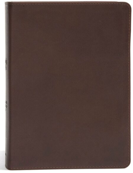 CSB She Reads Truth Bible, Brown Genuine Leather, Thumb-Indexed - Case of 10