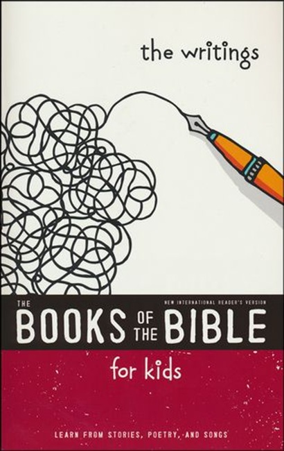 NIrV The Books of the Bible for Kids: The Writings, Softcover - Case of 32