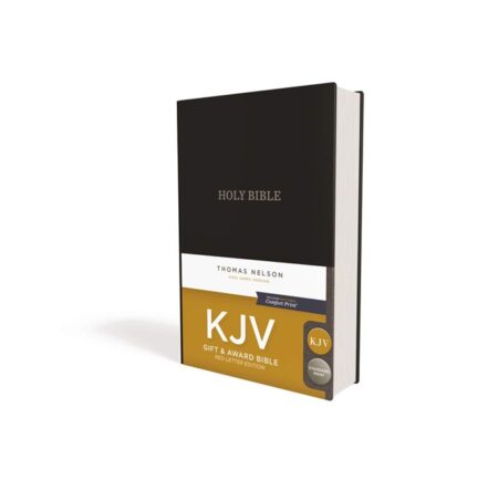 KJV, Gift and Award Bible, Imitation Leather, Black - Case of 24