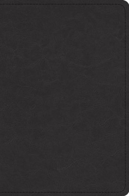 ESV Preaching Bible, Black Goatskin Leather - Case of 10