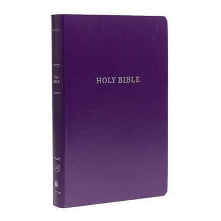 KJV Gift and Award Bible, Comfort Print (Leather Touch, Purple) - Bulk Case of 24