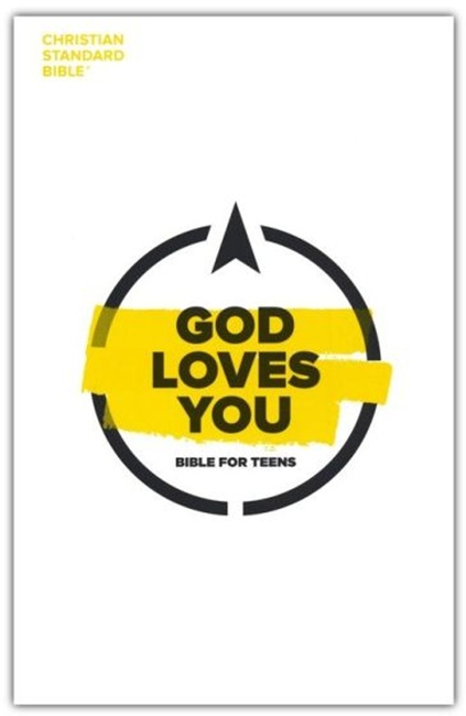 CSB God Loves You Bible for Teens - Case of 24