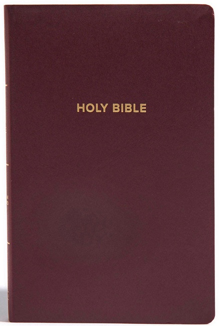 CSB Gift & Award Bible---imitation leather, burgundy - Case of 24