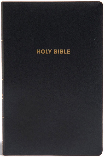 CSB Gift & Award Bible---imitation leather, black - Case of 24
