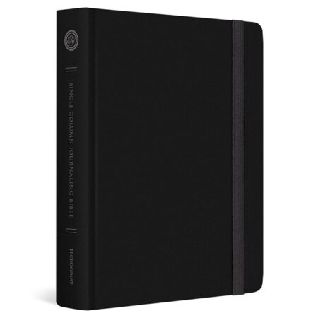ESV Single Column Journaling Bible---hardcover, black - Case of 8