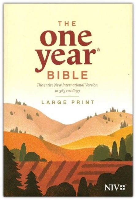 The One Year Bible NIV, Premium Slimline Large Print edition - Case of 18