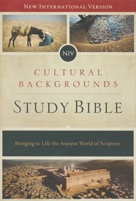 NIV Cultural Backgrounds Study Bible, Hardcover - Case of 8