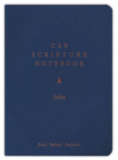 CSB Scripture Notebook, John - Case of 48