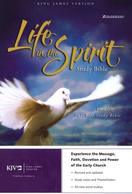 KJV Life in the Spirit Study Bible, Bonded Leather, Black (Previously titled The Full Life Study Bible) - Case of 8