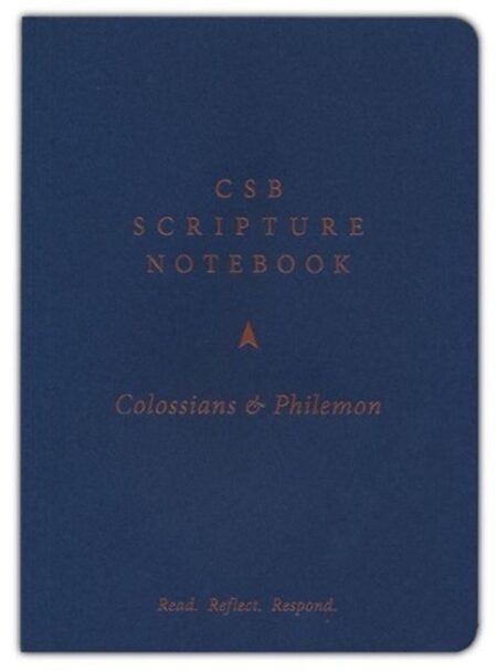 CSB Scripture Notebook, Colossians and Philemon - Case of 100