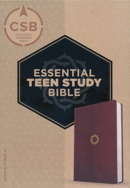 CSB Essential Teen Study Bible, Walnut LeatherTouch - Case of 16