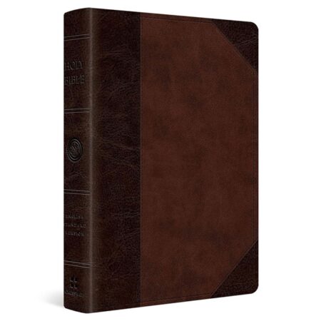 ESV Personal Reference Bible (TruTone, Brown/Walnut, Portfolio Design), Imitation Leather, Brown - Case of 24