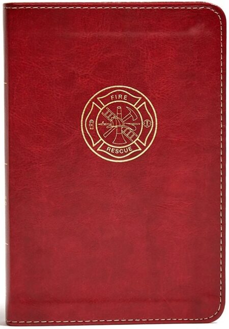 CSB Firefighter's Bible, Burgundy LeatherTouch - Case of 32