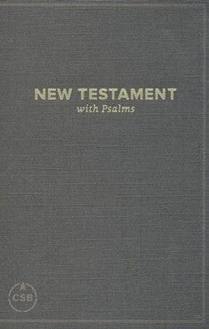 CSB Pocket New Testament with Psalms, Black Paperback - Case of 192