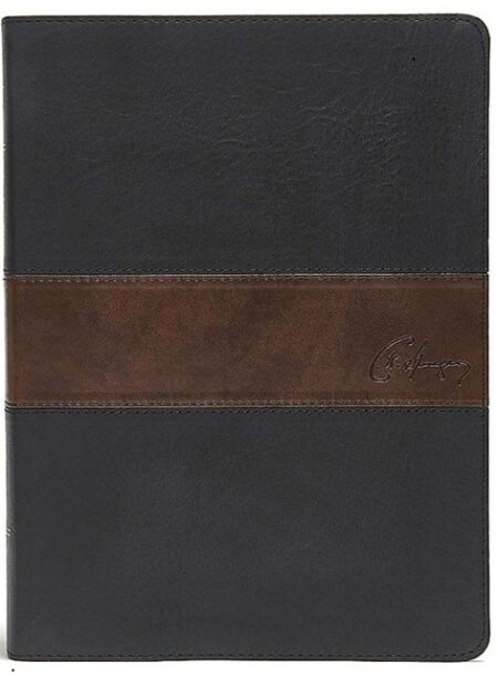 CSB Spurgeon Study Bible, Black and Brown LeatherTouch - Case of 10
