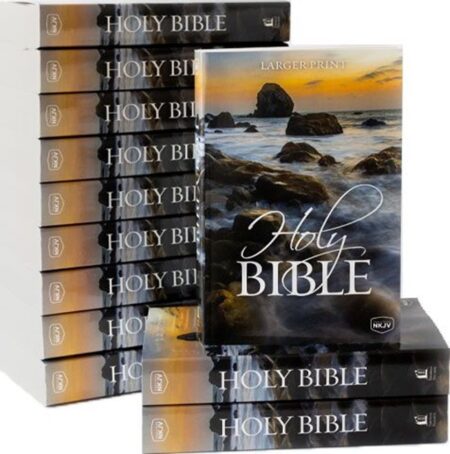NKJV Holy Bible, Larger Print, Trade Paper - Case of 12