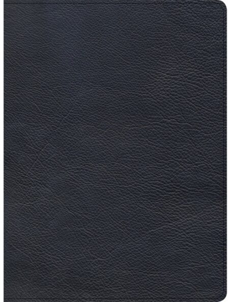 CSB Holy Land Illustrated Bible---genuine leather, black - Case of 8